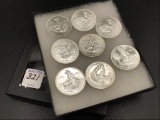 Collection of 8-Engelhard One Troy Ounce