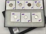 Lot of 7 Various Coins Including
