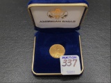 10 Dollar Liberty Gold 1/4 OZ American Eagle Gold