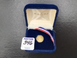 Ronald Reagan Danbury Mint 14K Gold 2nd