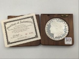 Limited Edition US Morgan Silver Dollar