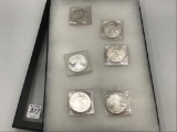 Lot of 6 American Eagle 1 OZ Fine Silver Dollars