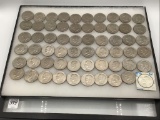 Collection of 60 Eisenhower Dollars