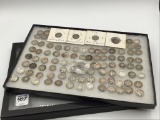 Collection of Approx. 95 Mercury Dimes
