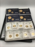 Collection of Coins Including 4-Presidential Proof