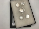 Collection of 5-1 Troy OZ .999 Fine Silver Rounds