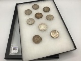 Collection of 9-1921 Morgan Silver Dollars