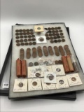 Collection of Pennies Including Approx. 52