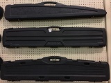 Lot of 3 Hard Plastic Gun Cases