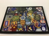 Group of Approximately 53 Various Military Patches