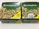 2 Full Boxes of 22 Long Rifle Cartridges