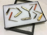 Lot of 8 Pocket Knives (Showcase Not Included)