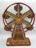 Vintage Chein Tin Hercules Wind Up Ferris Wheel