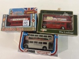 Lot of 3 London Transport Buses-New