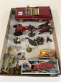 Group of Toys Including Tin Battery Operated