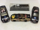 Lot of 4 Nascar Including 3-Sm. Nascar Cars &