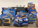 Group w/ Hot Wheels Cars in Packages & Toy truck