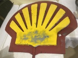 Very Heavy Lg. Iron Shell Sign