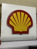 Lg. Plastic Lighted Shell Sign