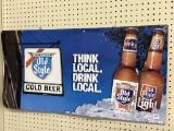 Old Style Tin Beer Sign
