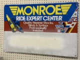 Monroe Ride Expert Center Tin Sign