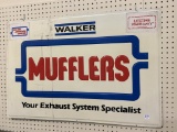 Walker Mufflers Tin Sign
