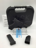 Glock Model 43X 9 MM Semi Auto Pistol-
