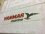 One Sided Metal Sign-Yanmar Marine