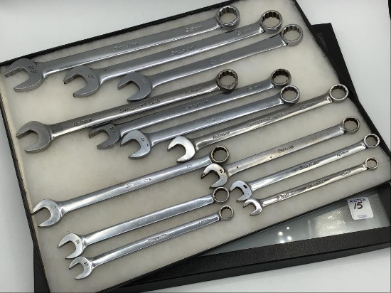 Snap On 13 Piece Metric Wrench Set
