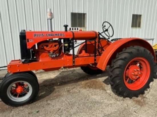 1938 Allis Chalmers WC  Gas Row Crop Tractor