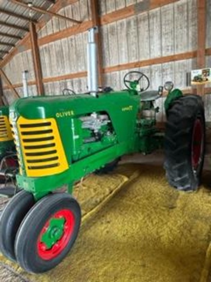 1957 Oliver Super 77 Narrow Front Gas Tractor