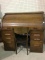 Very Nice Antique Roll Top Desk w/ Chair