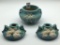 Lot of 3 Roseville Pottery Pieces Including