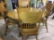 Round Pedestal Wood Dining Table w. Claw