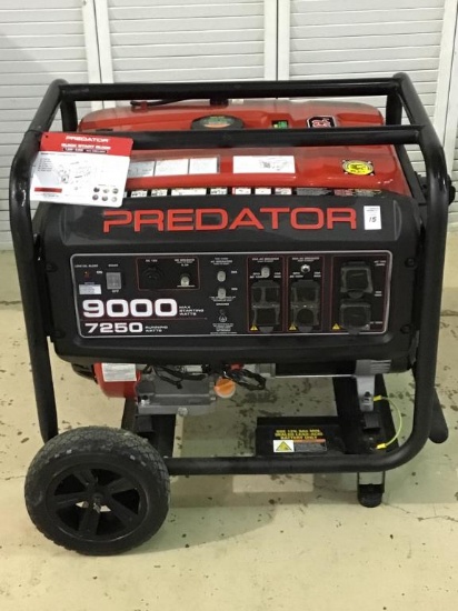 New Predator 9000 Gas Portable Generator