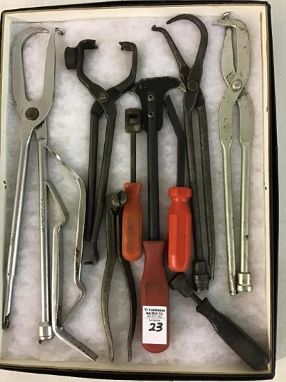 Lg. Group of Mostly Brake Line Tools Including