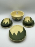 Set of Shawnee Cornware Pieces Including