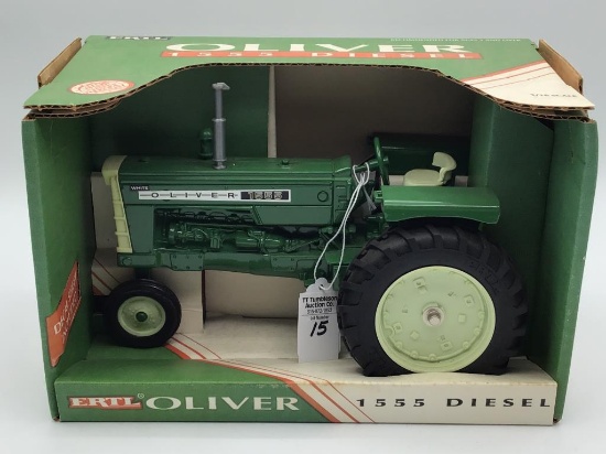 Ertl 1/16th Scale Oliver 1555 Diesel Toy Tractor