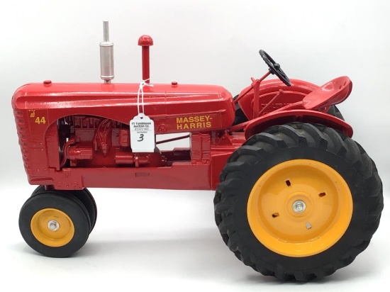 1/8th Scale Massey Harris Model 44 Toy Tractor-