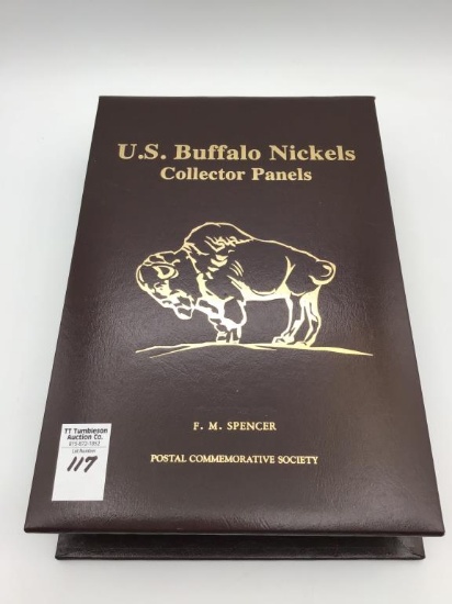 US Buffalo Nickels Collector Panels-