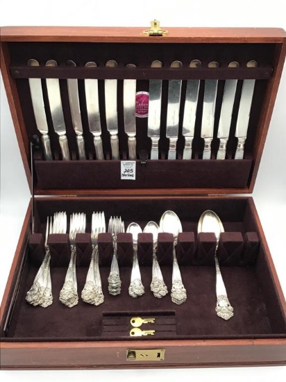 Partial Set of Towle Sterling Silver Flatware