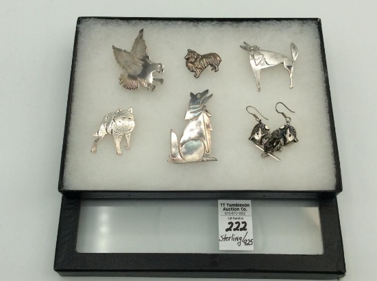 Collection of Sterling/925 Jewelry Including