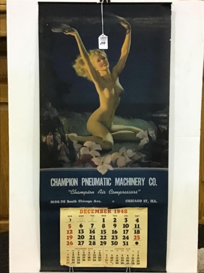 Adv. Calendar 1948  Adv. Champion