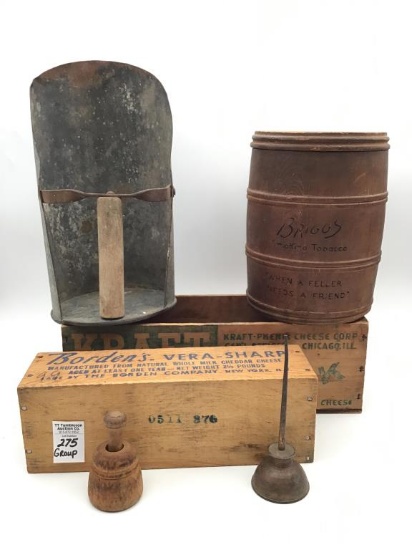 Group of Primitives Including 2-Wood Cheese