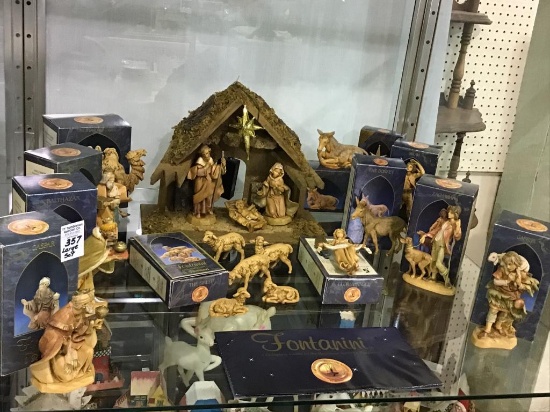 Lg. Christmas Nativity Set-Fontanini