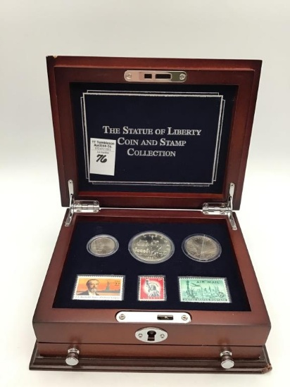 The Statue of Liberty Coin & Stamp Collection in