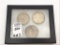 Lot of 3-1921 Morgan Silver Dollars