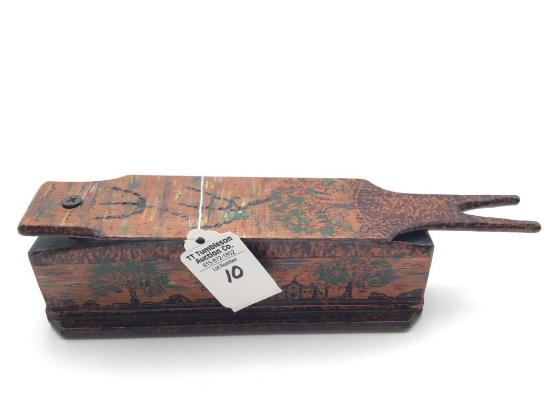 Decorated Box Turkey Call-Copy Tripp