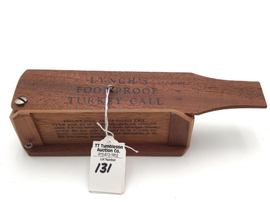 Box Turkey Call by Lynch Full Proof