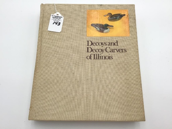 Hard Cover Book-Decoys & Decoy Carvers of